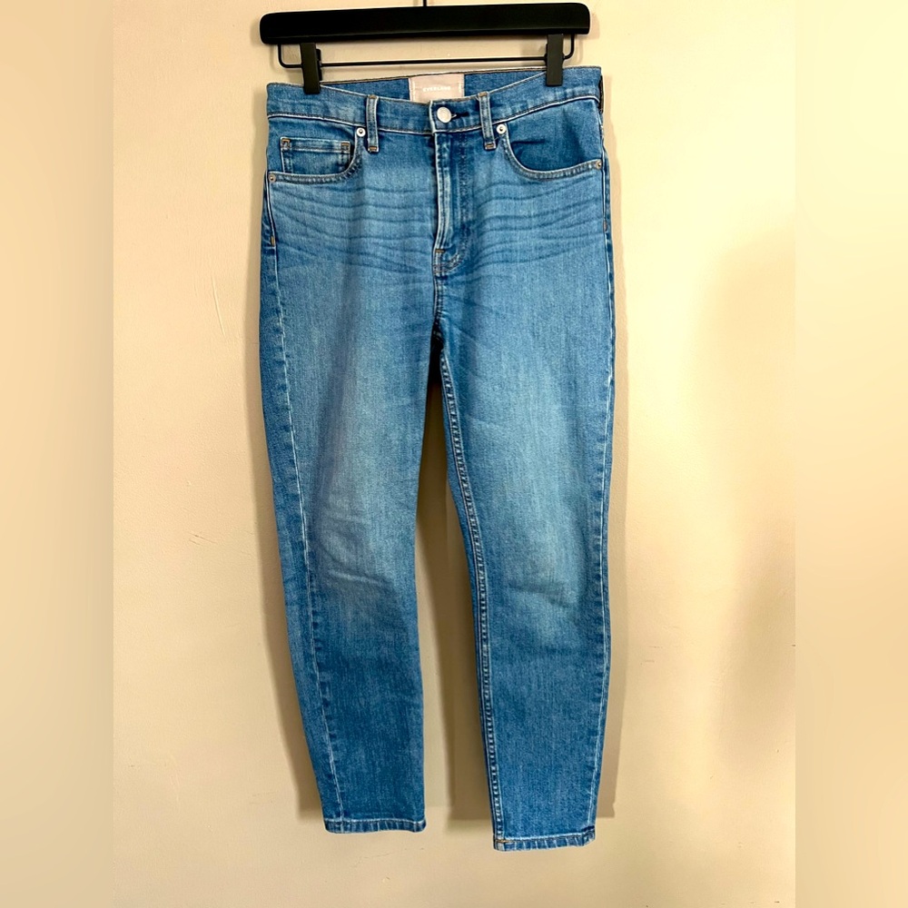 Women’s Everlane high rise ankle fit jeans. size 27